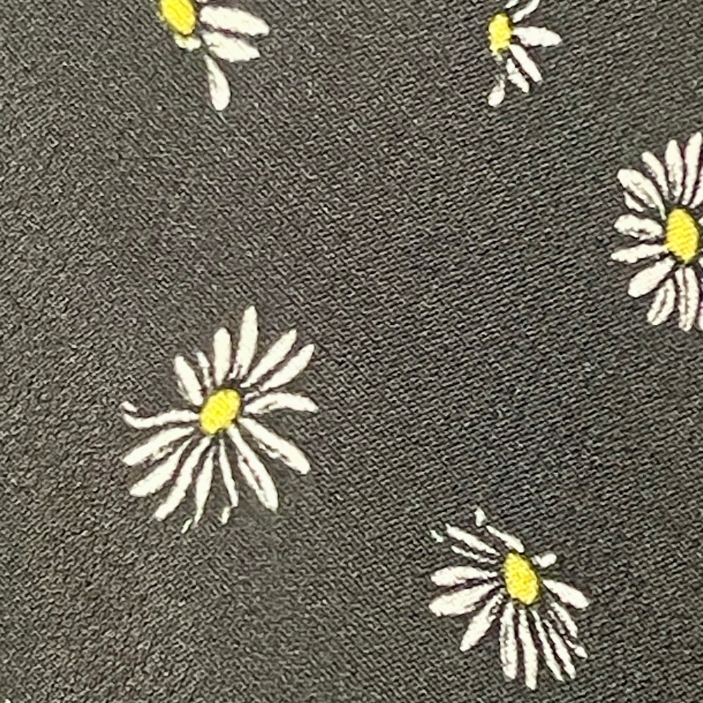 Rachel Zoe A-line Black Floral Midi Skirt – Size 10 - Picture 3 of 5